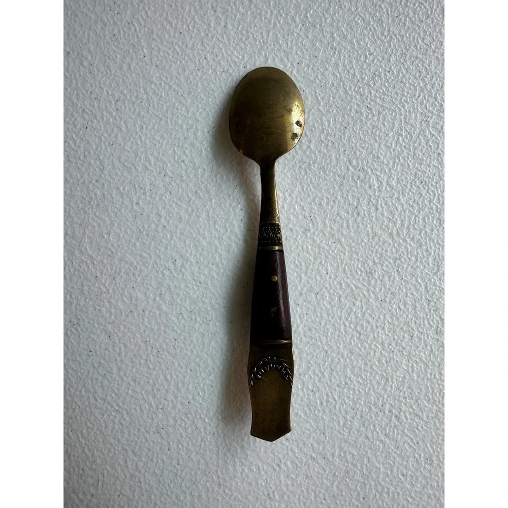 Vtg Flatware Siam hors‎ d'oeuvres Set Knife Fork & Spoon Cocktail Asian Thailand